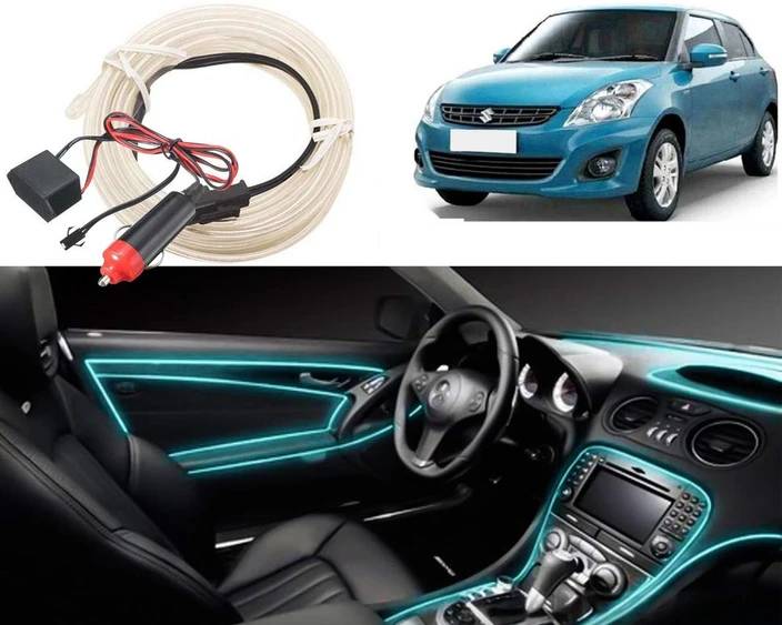 2M Car LED Dashboard Light – Neon Ambient Strip for Cool Interior Vibes